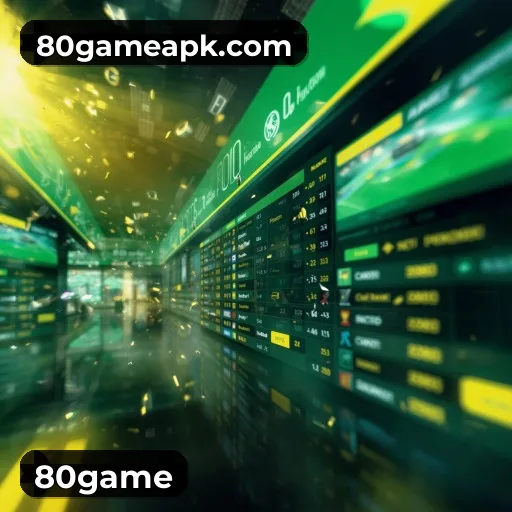 Aplicativo móvel 80game para iOS e Android